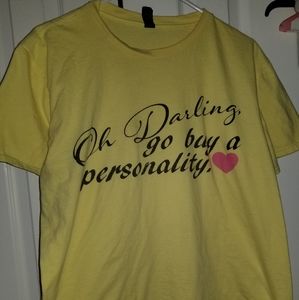 Sassy t-shirt "oh darling"